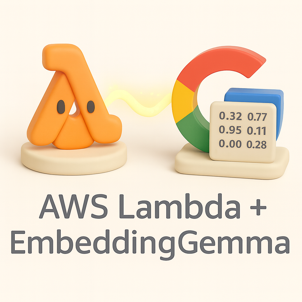 EmbeddingGemma on AWS Lambda